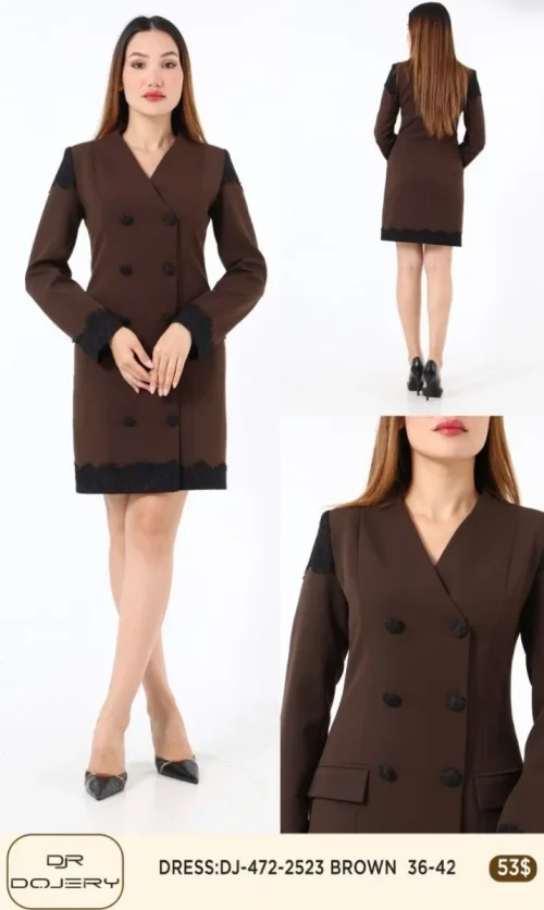 Платье Rissing Star (Brown, модель 2523) оптом