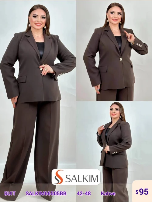 Костюмы и комплекты SALKIM (Коричневый, модель SALKIM66505BB) оптом