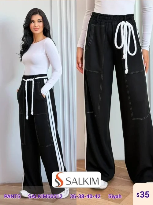 Брюки SALKIM (Black, модель SALKIM56512) оптом