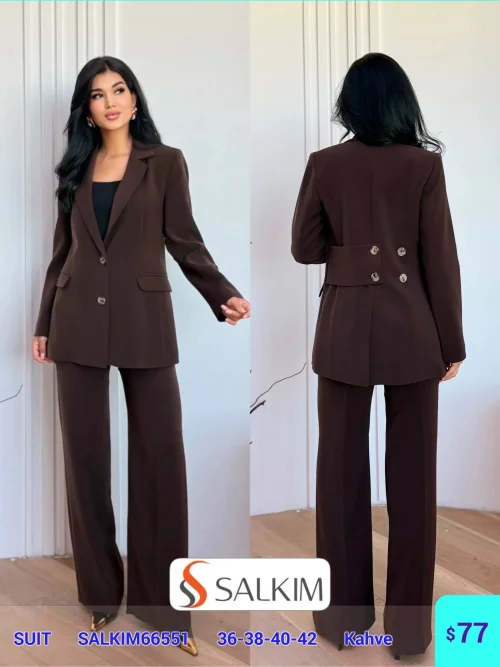 Костюмы и комплекты SALKIM (Коричневый, модель SALKIM66551) оптом