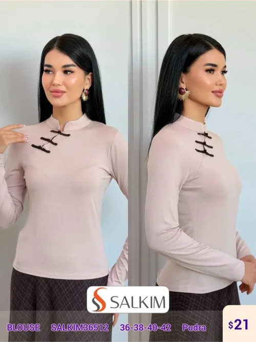 Блузка SALKIM (Pink, модель SALKIM36512) оптом