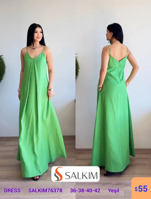 Платье SALKIM (Зеленый, модель SALKIM76378) оптом