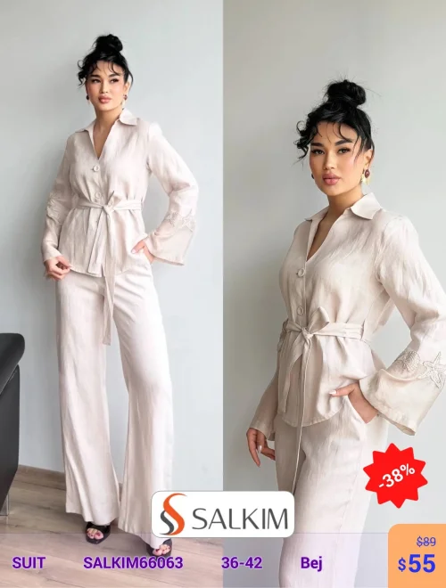 Костюм SALKIM (Бежевый, модель SALKIM66063) оптом