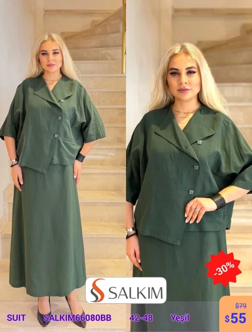 Костюм SALKIM (Зеленый, модель SALKIM66080BB) оптом