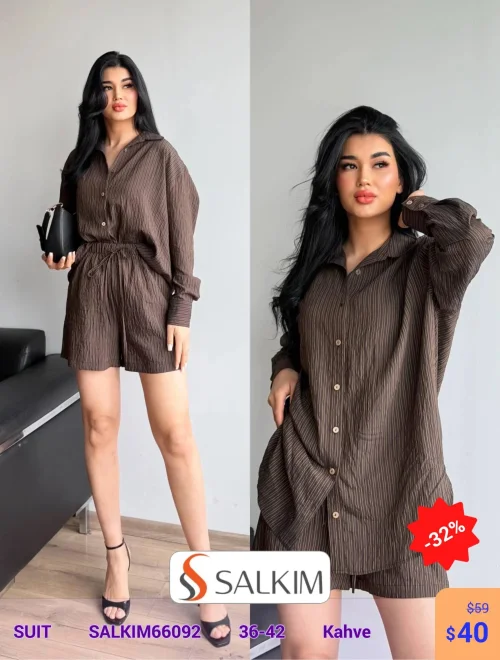 Костюм SALKIM (Коричневый, модель SALKIM66092) оптом