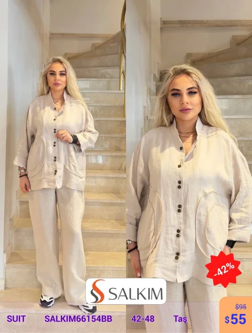 Костюм SALKIM (Светло-серый, модель SALKIM66154BB) оптом