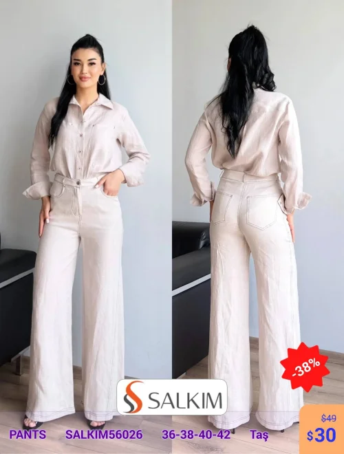 Брюки SALKIM (Светло-серый, модель SALKIM56026) оптом
