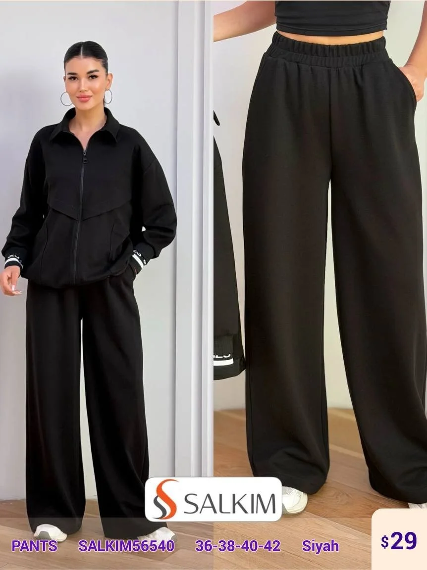 Брюки SALKIM (Black, модель SALKIM56540) оптом