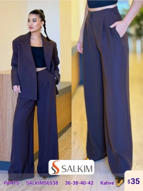 Брюки SALKIM (Brown, модель SALKIM56538) оптом