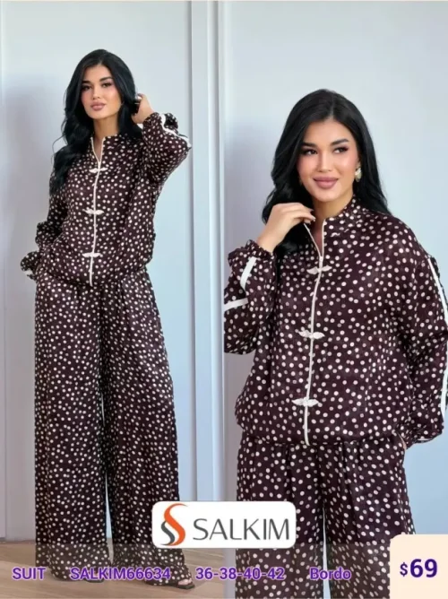 Костюмы и комплекты SALKIM (Burgundy, модель SALKIM66634) оптом