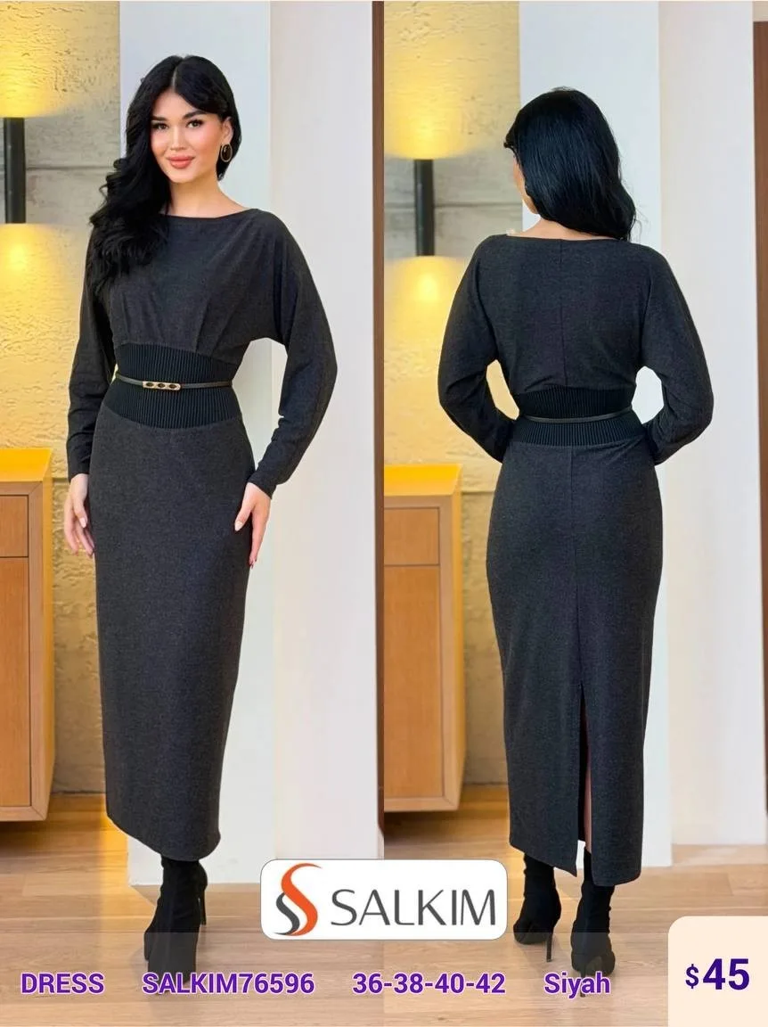 Платье SALKIM (Black, модель SALKIM76596) оптом