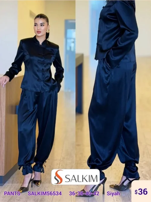 Брюки SALKIM (Black, модель SALKIM56534) оптом