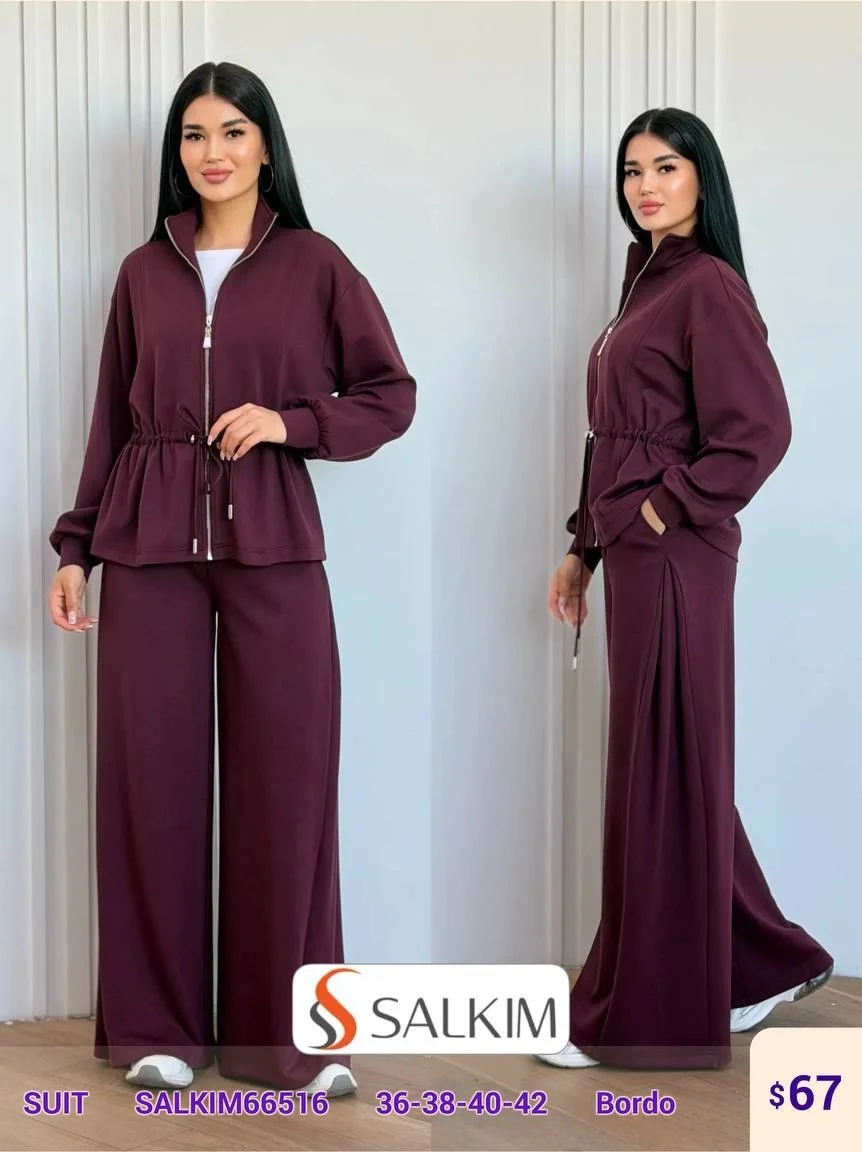 Костюмы и комплекты SALKIM (Burgundy, модель SALKIM66516) оптом