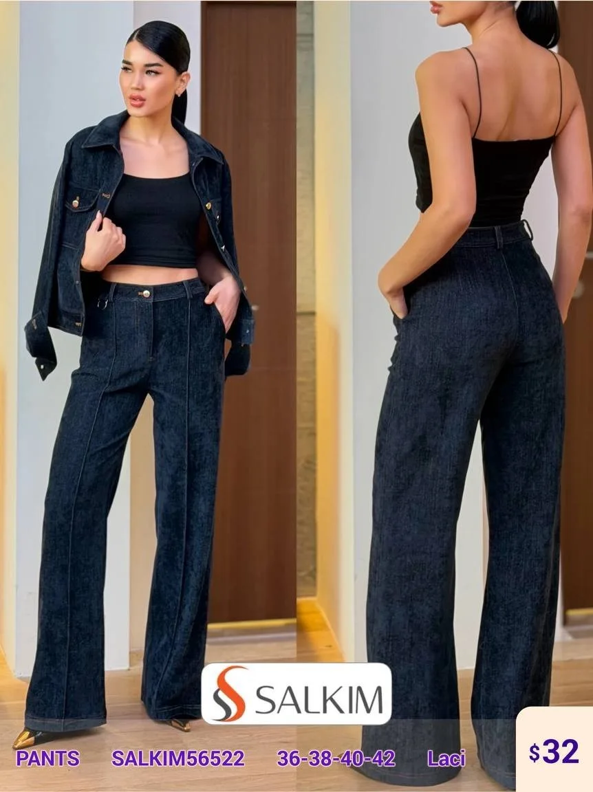 Брюки SALKIM (Navy, модель SALKIM56522) оптом