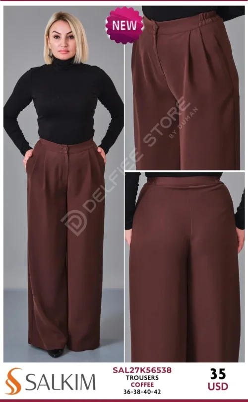 Брюки SALKIM (Brown, модель SAL27K56538) оптом