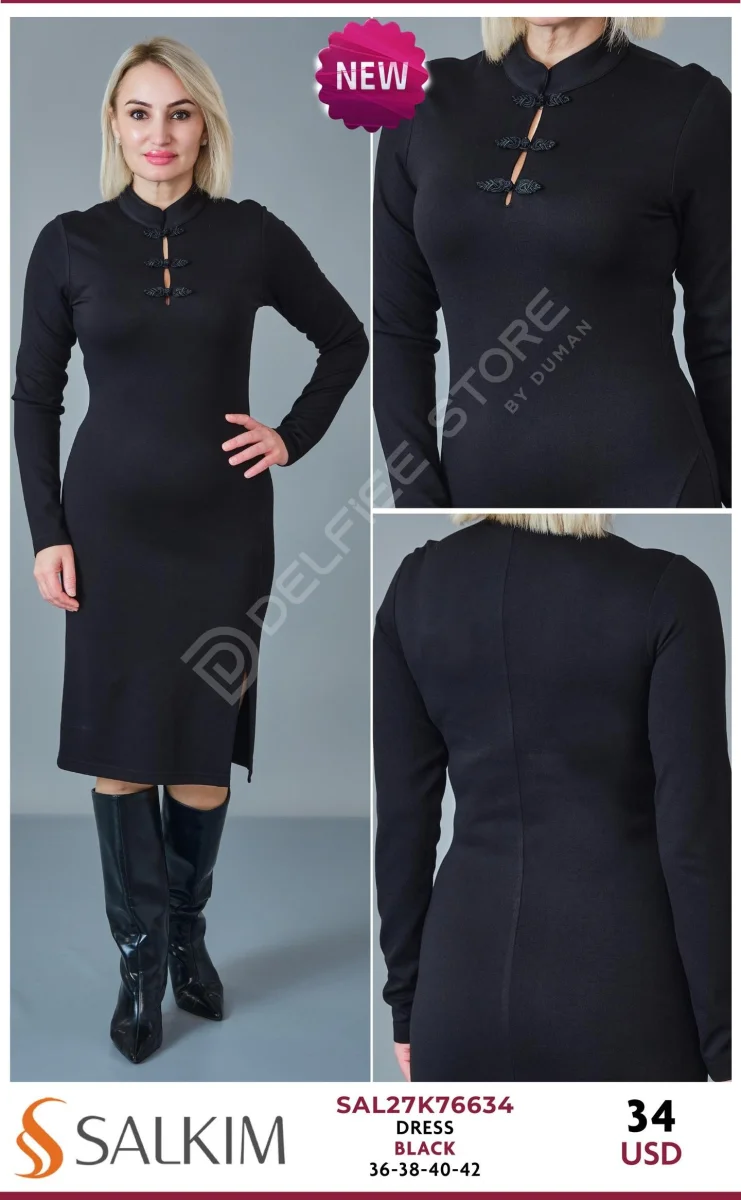 Платье SALKIM (Black, модель SAL27K76634) оптом