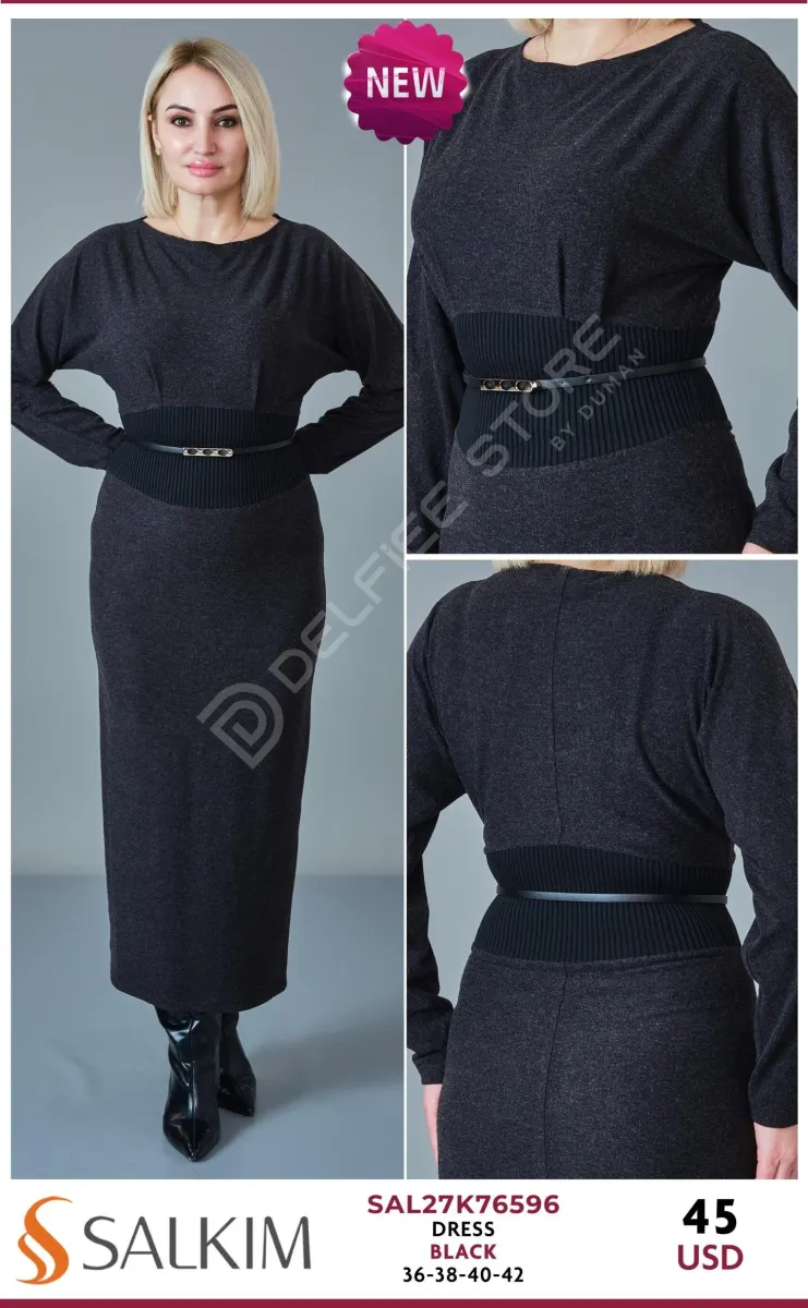 Платье SALKIM (Black, модель SAL27K76596) оптом