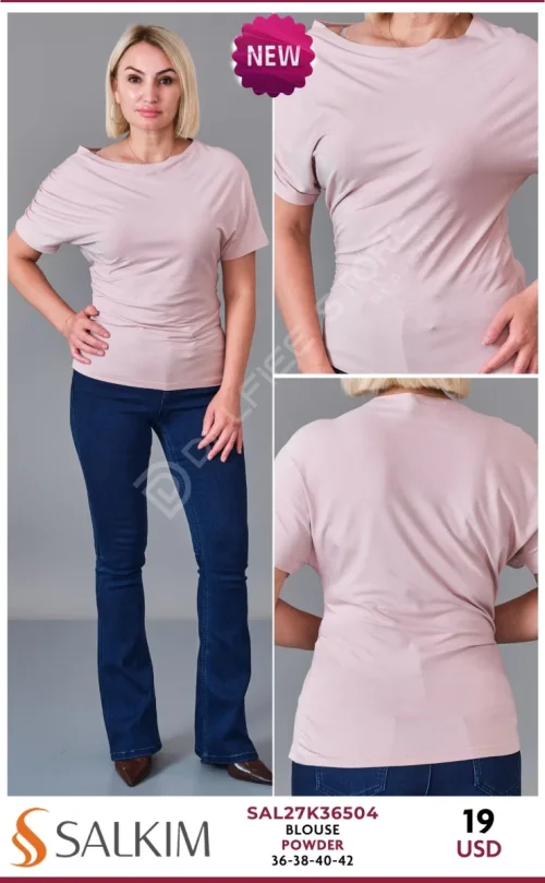 Блузка SALKIM (Pink, модель SAL27K36504) оптом