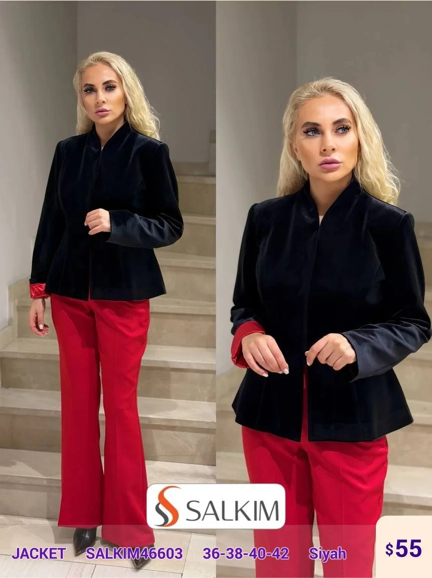 Жакет SALKIM (Black, модель SALKIM46603) оптом