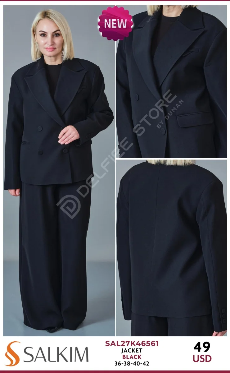 Жакет SALKIM (Black, модель SAL27K46561) оптом