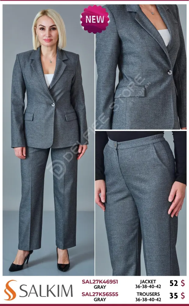 Жакет SALKIM (Gray, модель SAL27K46951) оптом