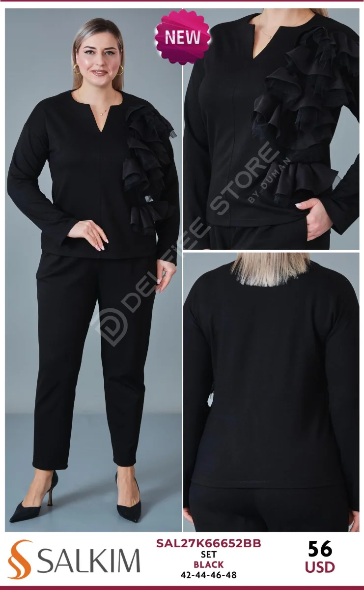 Костюмы и комплекты SALKIM (Black, модель SAL27K66652BB) оптом