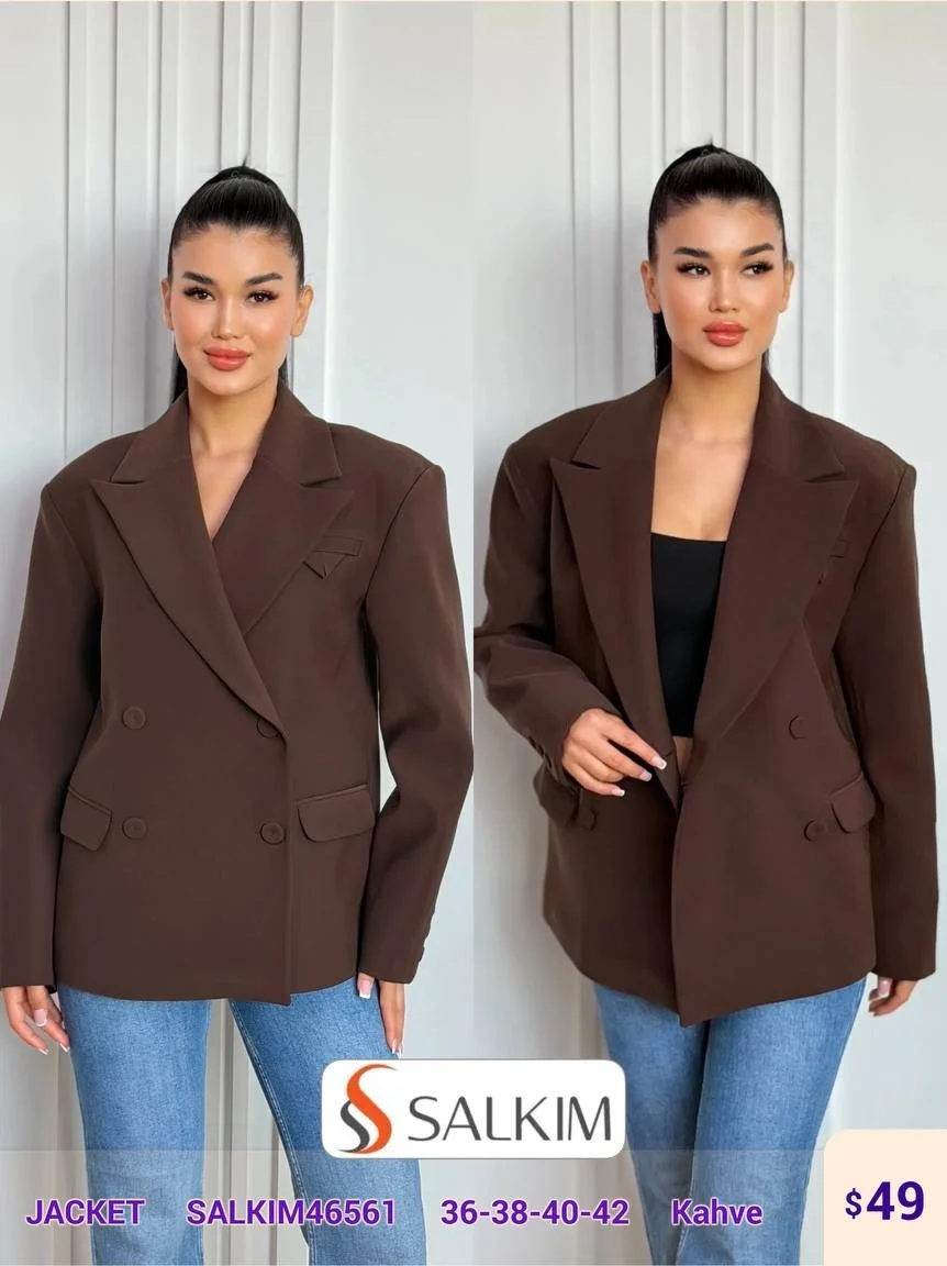 Жакет SALKIM (Brown, модель SALKIM46561) оптом
