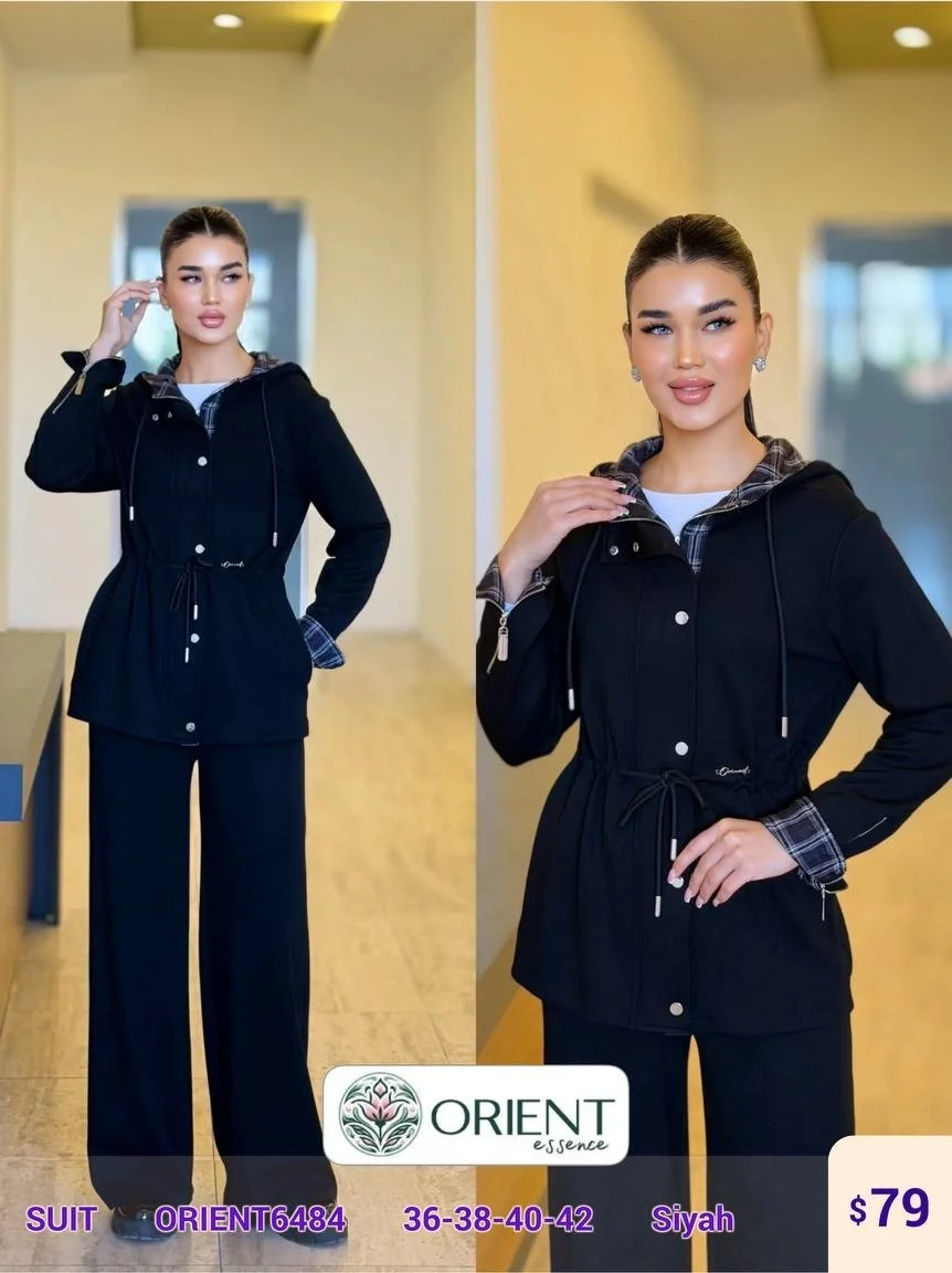 Костюмы и комплекты SALKIM (Black, модель ORIENT6484) оптом