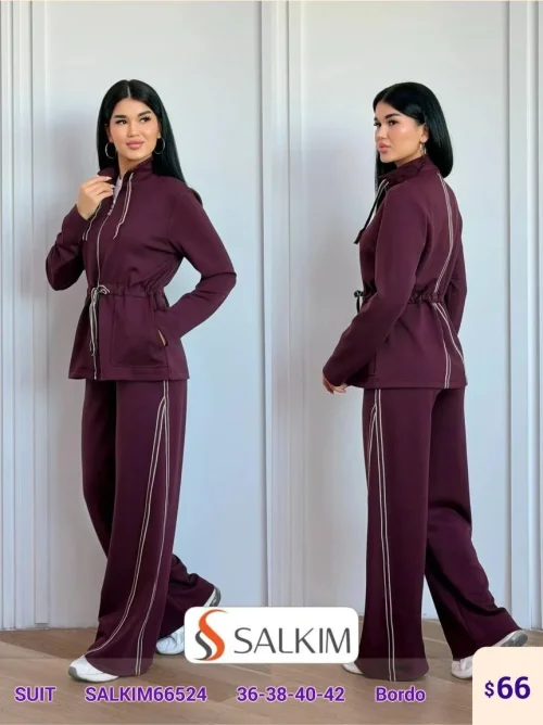 Костюмы и комплекты SALKIM (Burgundy, модель SALKIM66524) оптом