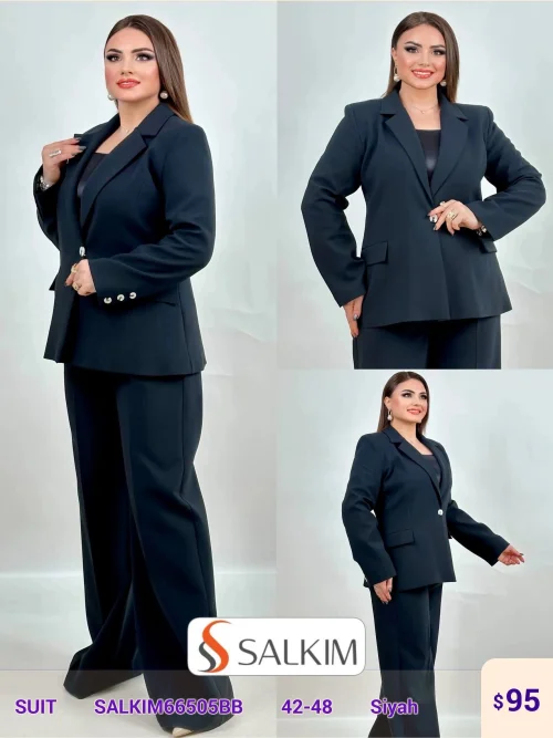 Костюмы и комплекты SALKIM (Черный, модель SALKIM66505BB) оптом