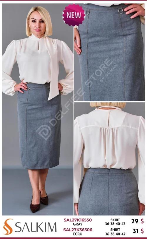 Юбка SALKIM (Gray, модель SAL27K16550) оптом