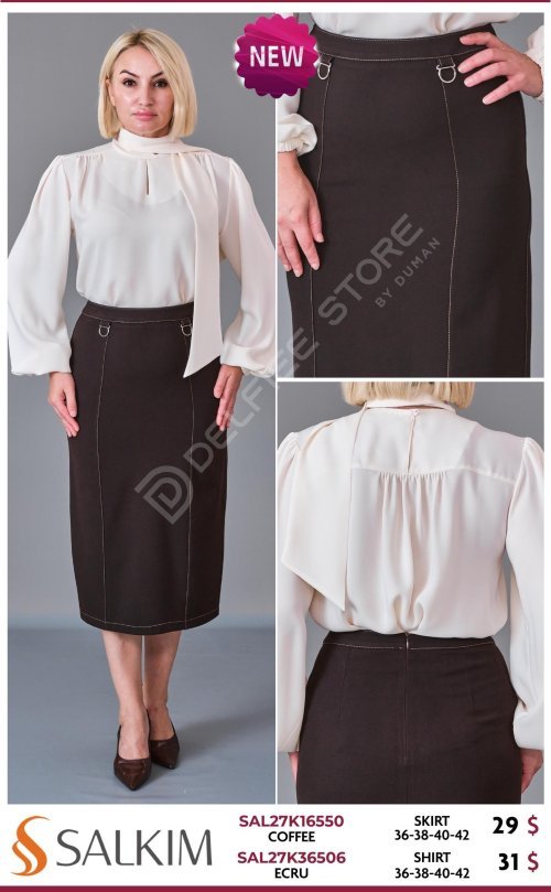 Юбка SALKIM (Brown, модель SAL27K16550) оптом