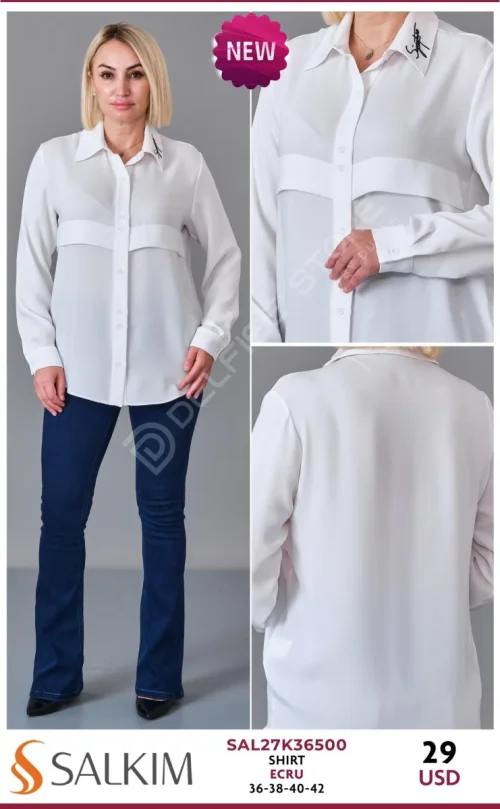 Рубашка SALKIM (Cream, модель SAL27K36500) оптом