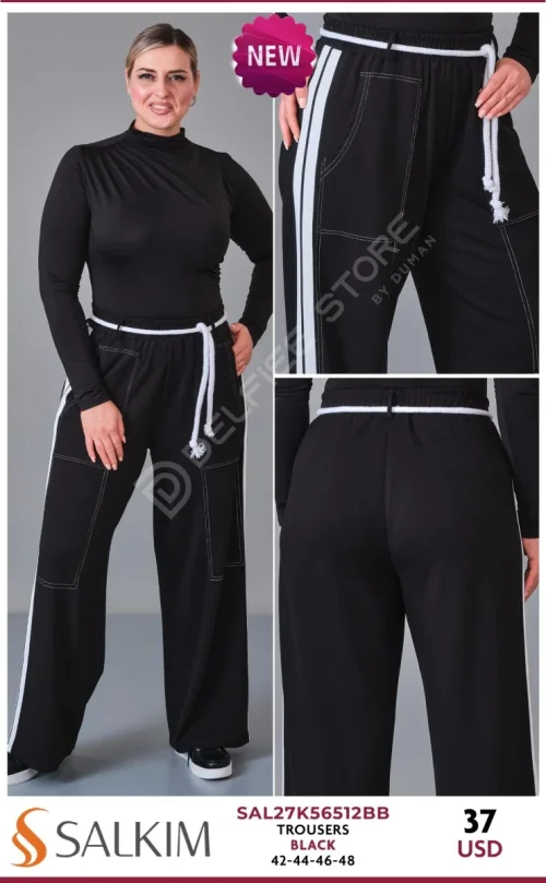 Брюки SALKIM (Black, модель SAL27K56512BB) оптом