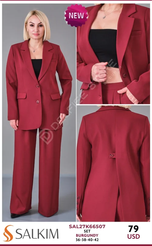 Костюмы и комплекты SALKIM (Burgundy, модель SAL27K66507) оптом