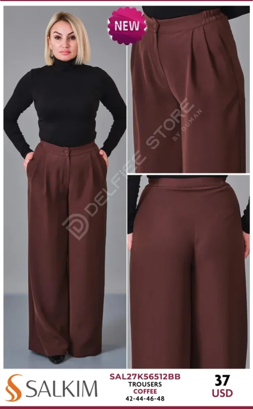 Брюки SALKIM (Brown, модель SAL27K56512BB) оптом