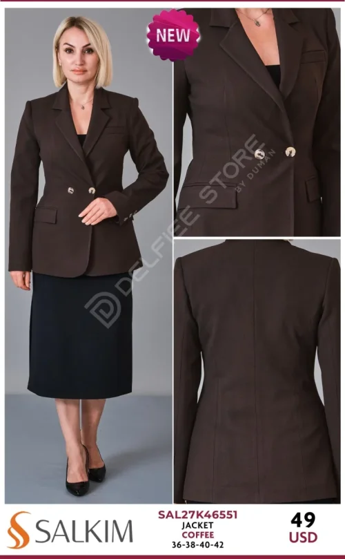 Жакет SALKIM (Brown, модель SAL27K46551) оптом