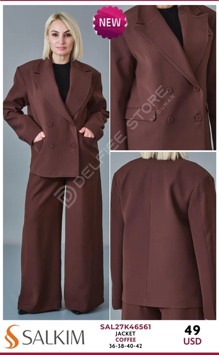Жакет SALKIM (Brown, модель SAL27K46561) оптом