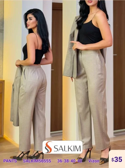 Брюки SALKIM (Beige, модель SALKIM56555) оптом