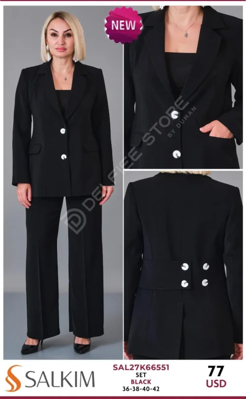 Костюмы и комплекты SALKIM (Black, модель SAL27K66551) оптом