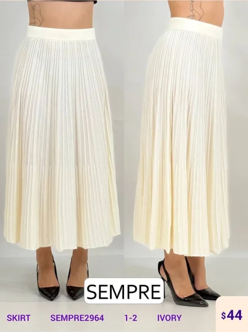 Юбка Sempre (White, модель SEMPRE2964) оптом