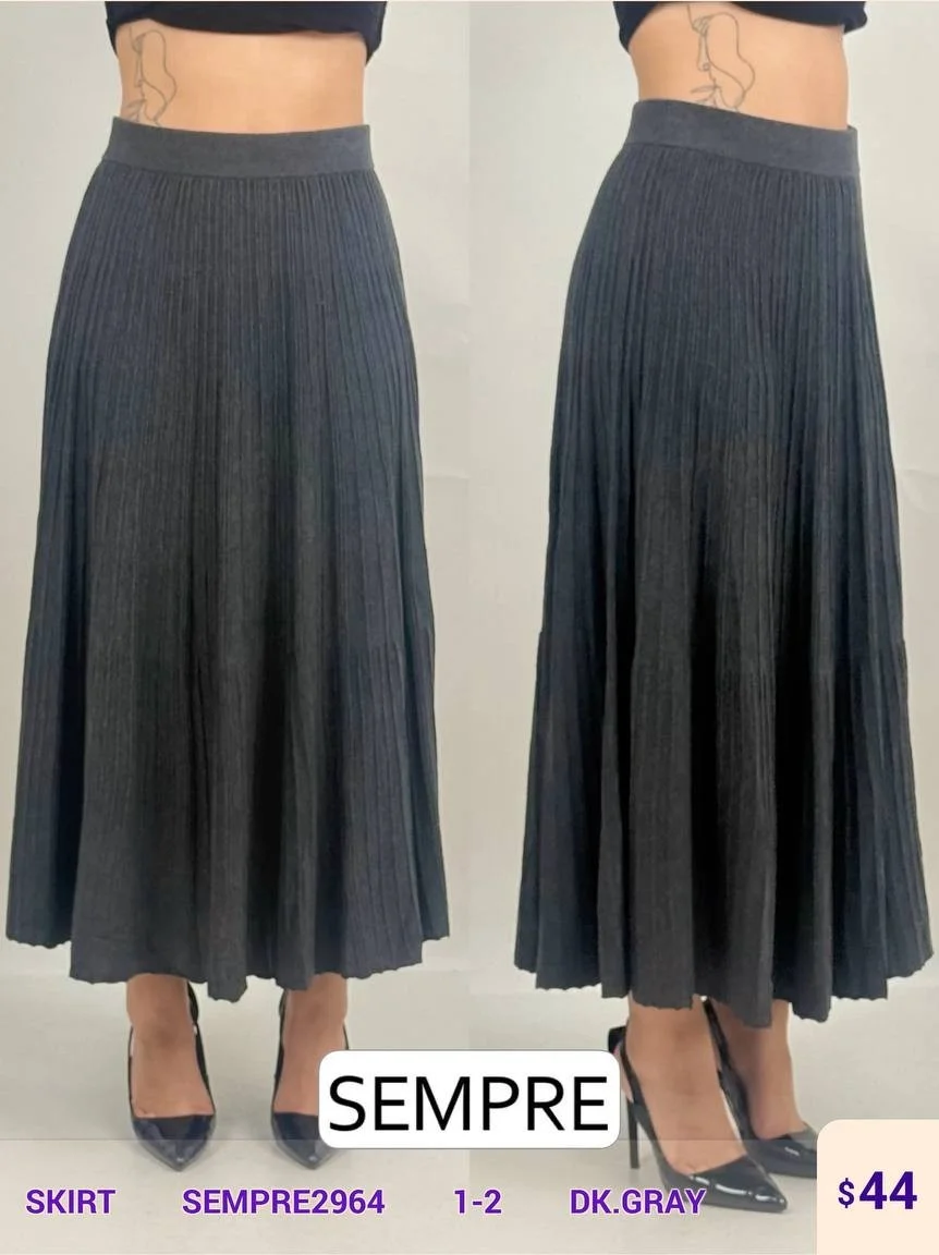 Юбка Sempre (Gray, модель SEMPRE2964) оптом