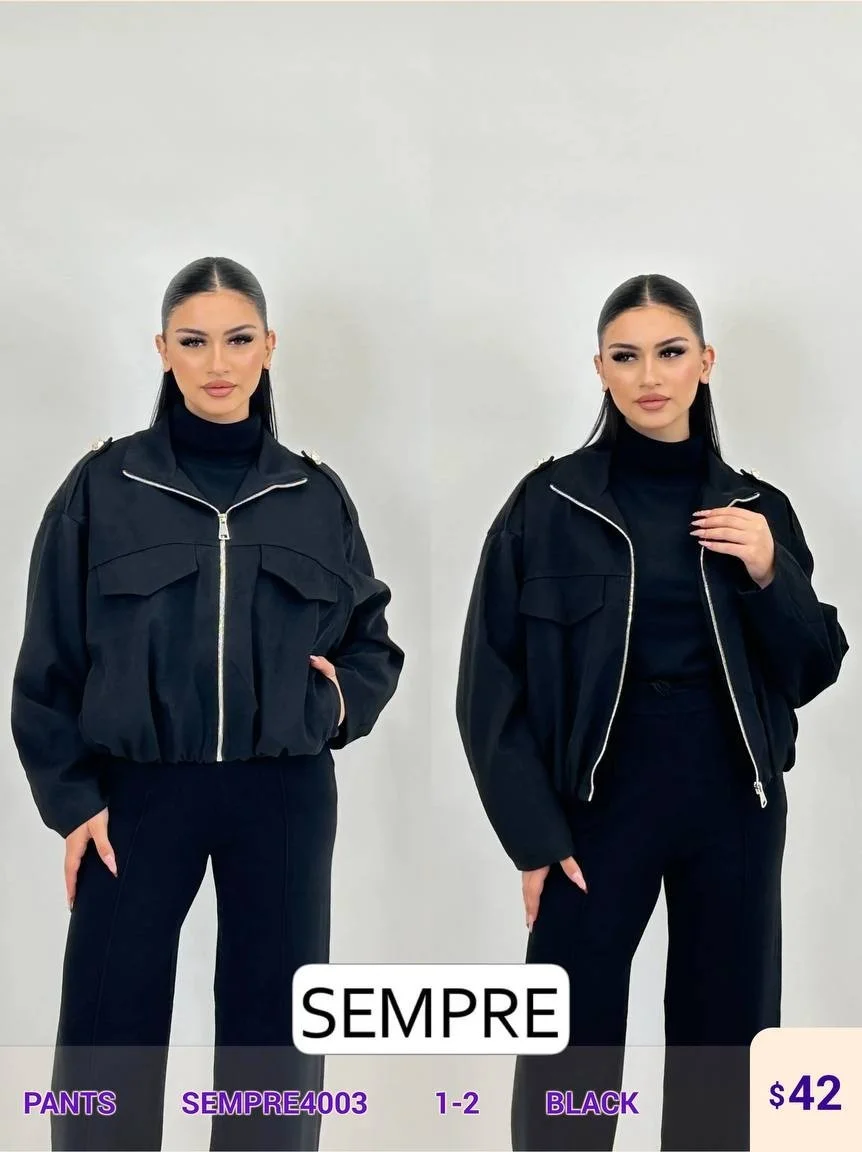 Брюки Sempre (Black, модель SEMPRE4003) оптом
