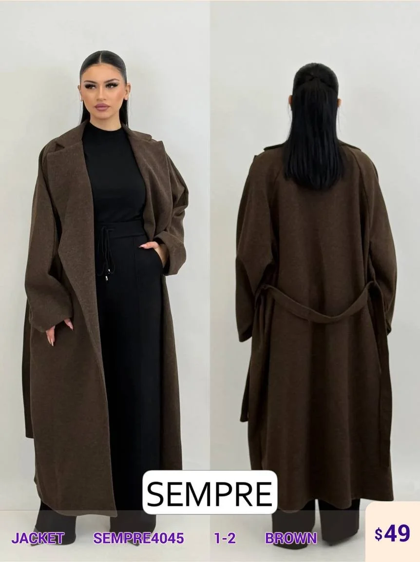 Жакет Sempre (Brown, модель SEMPRE4045) оптом