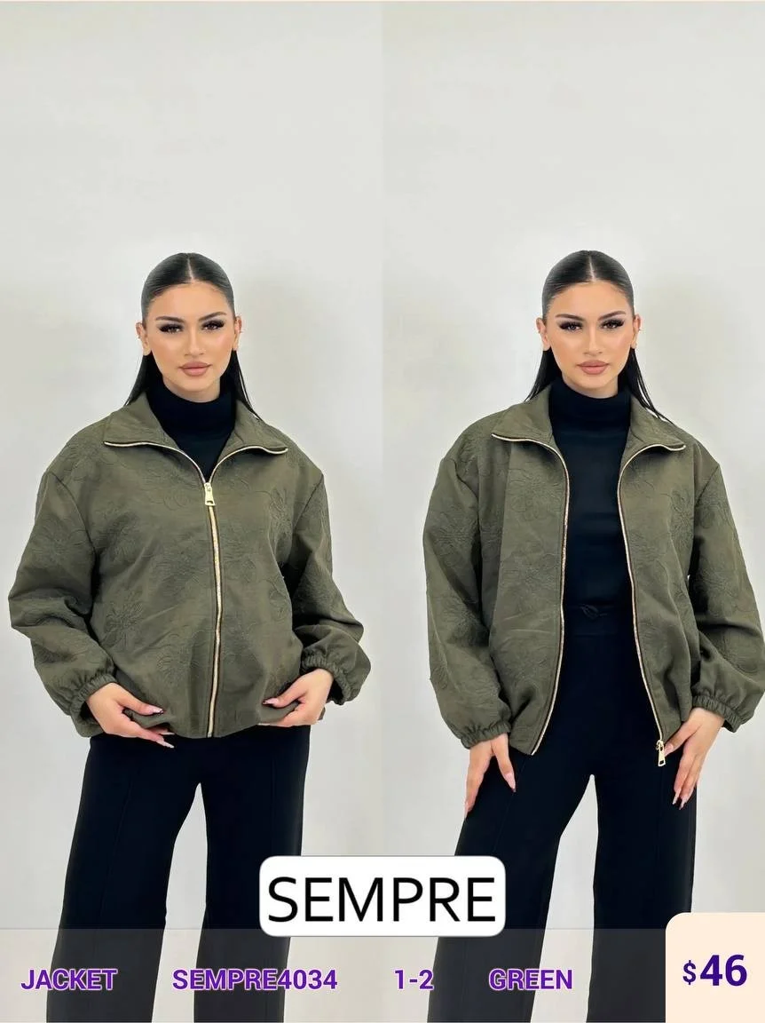 Жакет Sempre (Green, модель SEMPRE4034) оптом