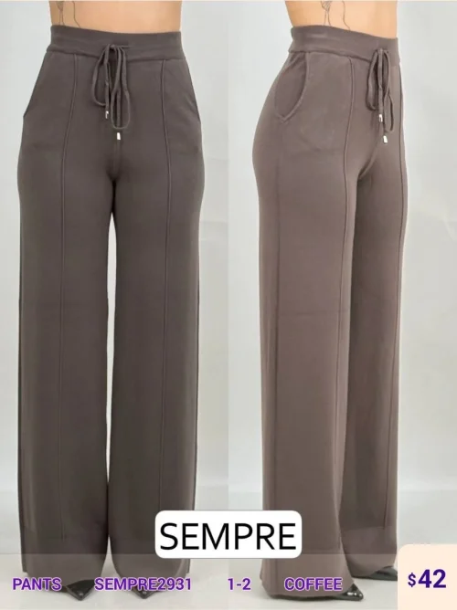 Брюки Sempre (Brown, модель SEMPRE2931) оптом