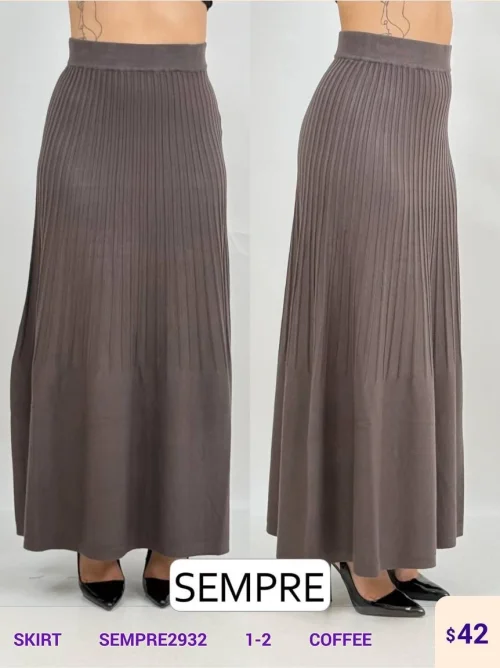 Юбка Sempre (Brown, модель SEMPRE2932) оптом