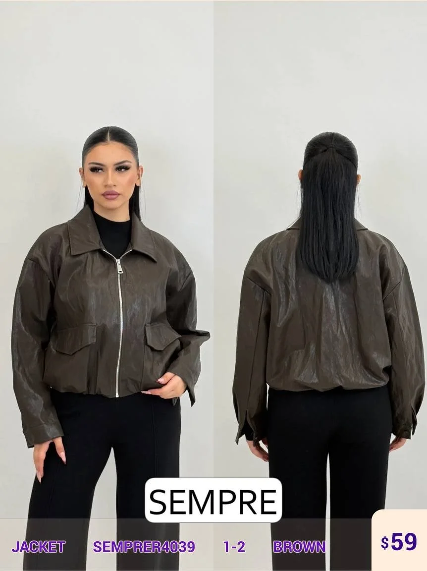 Жакет Sempre (Brown, модель SEMPRER4039) оптом