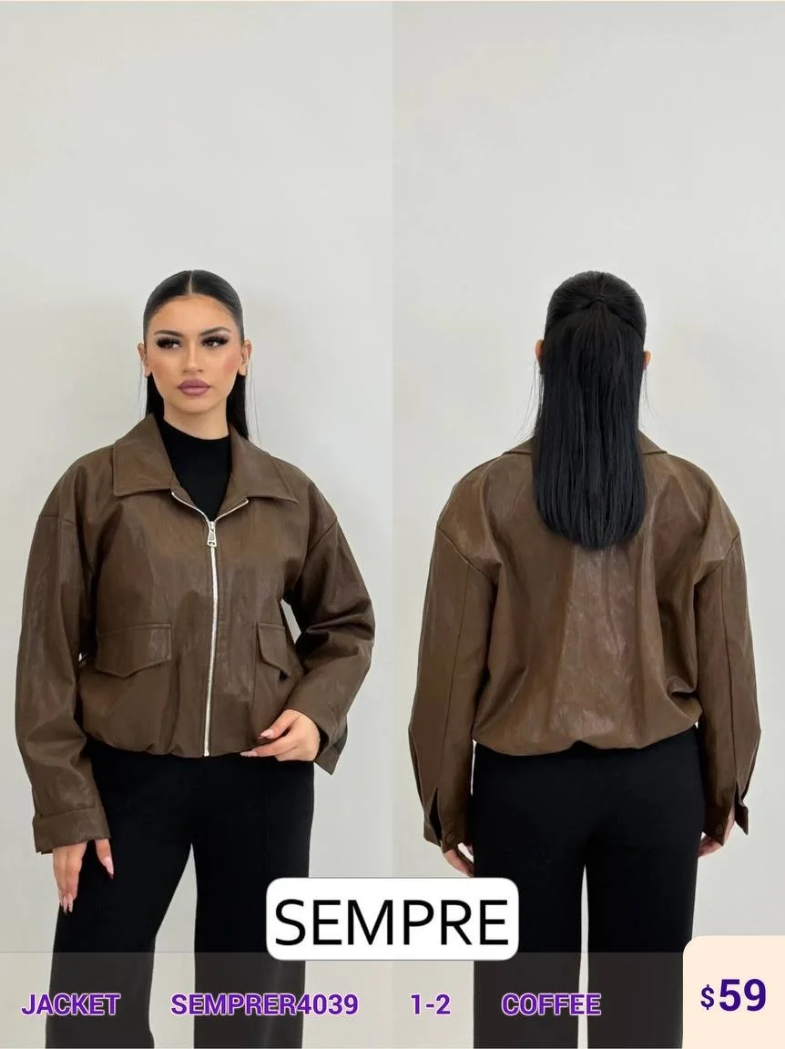 Жакет Sempre (Brown, модель SEMPRER4039) оптом