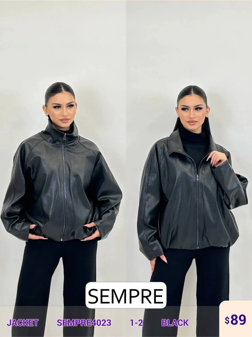 Жакет Sempre (Black, модель SEMPRE4023) оптом